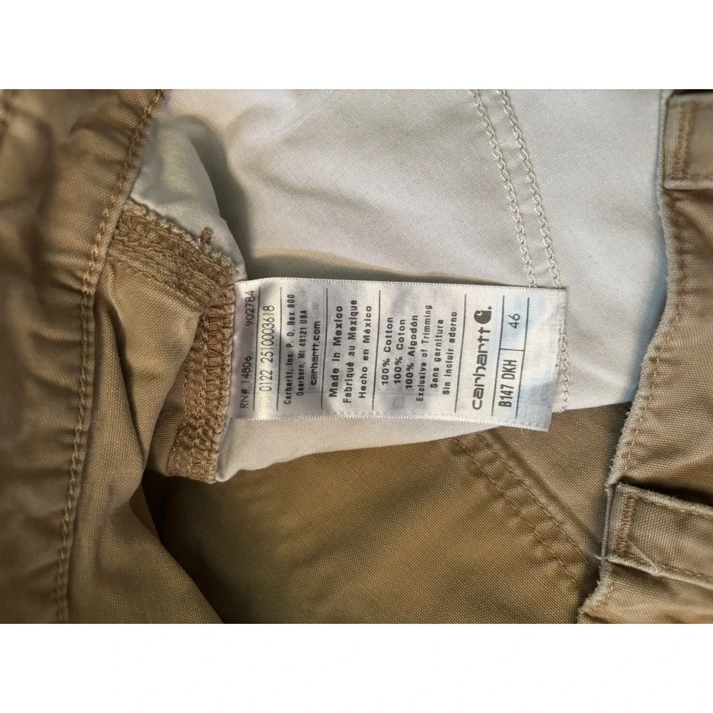 Carhartt‎ Tan Cargo Shorts Size 46